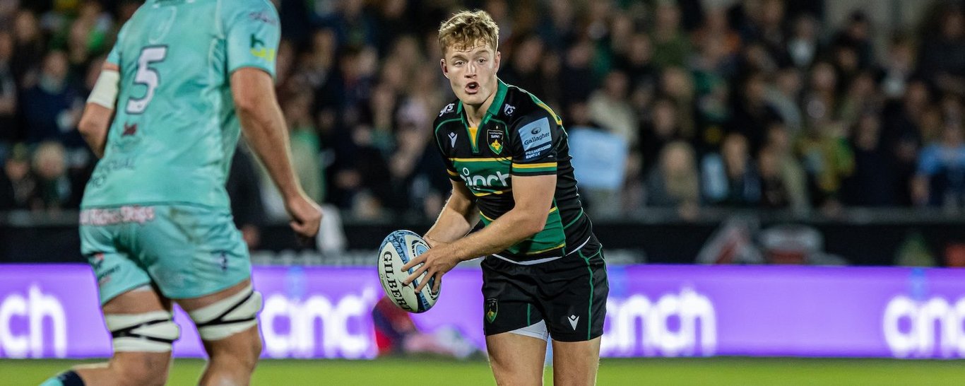 Fin Smith of Northampton Saints