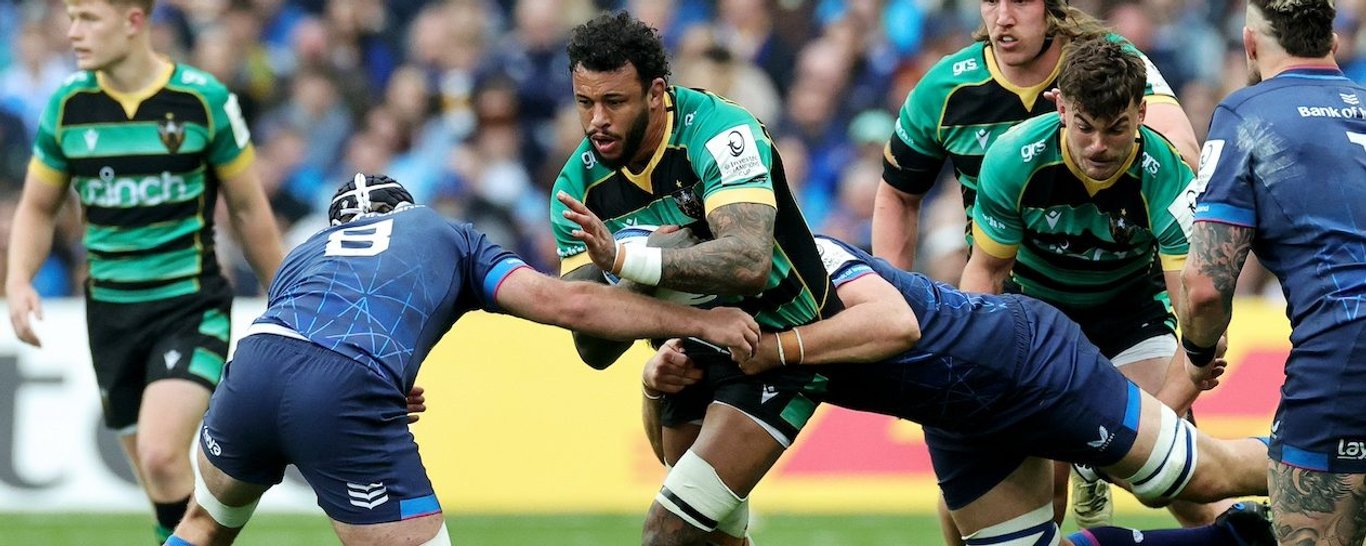 Courtney Lawes of Northampton Saints