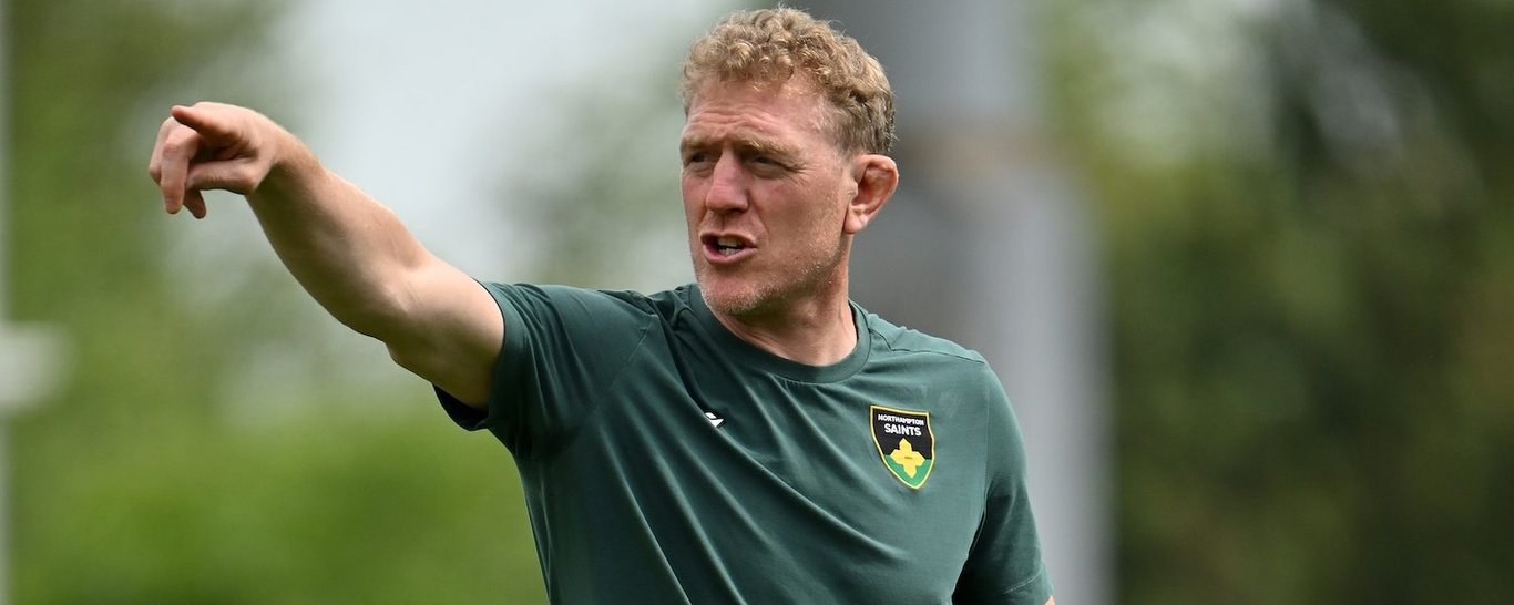 Sam Vesty of Northampton Saints.
