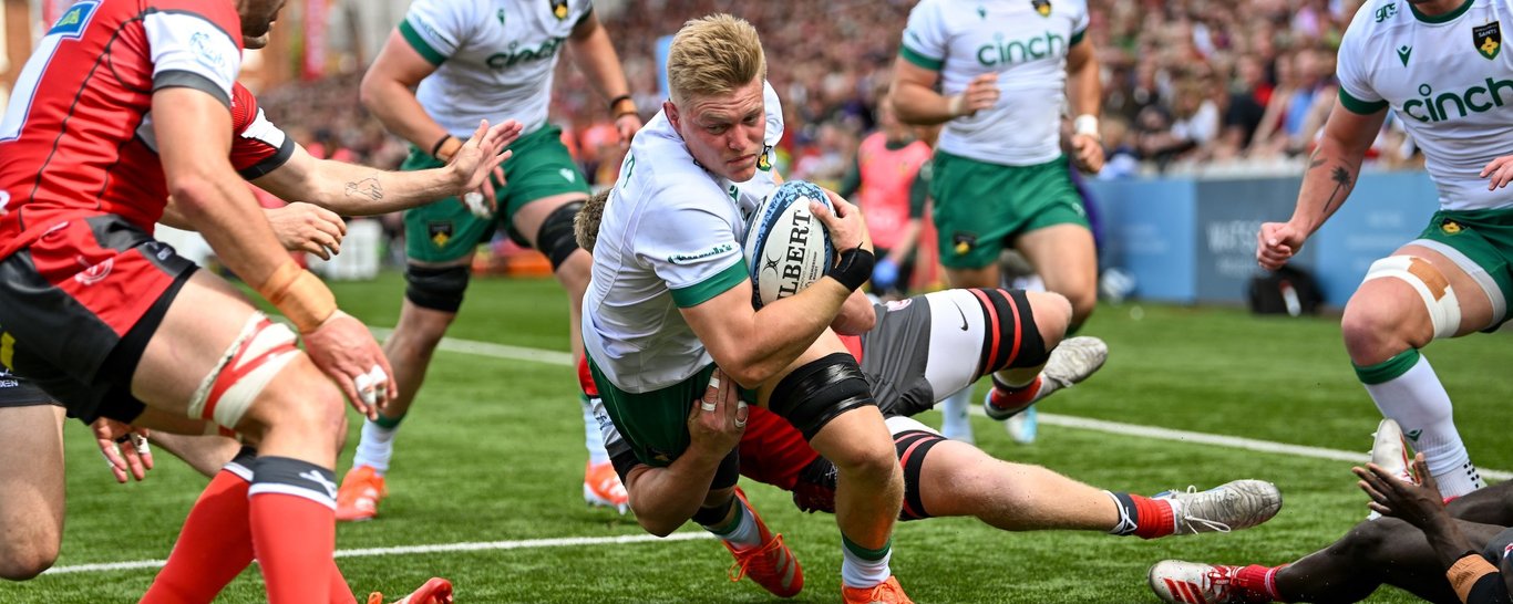 Tom Pearson of Northampton Saints