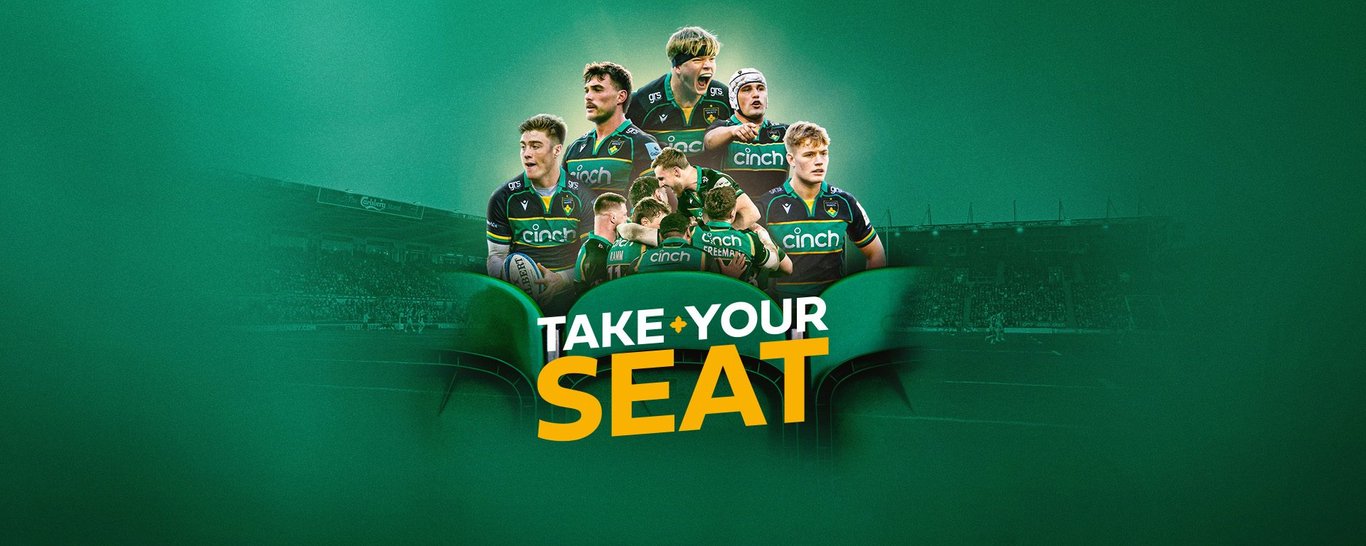Northampton Saints Season Tickets are now available to renew.