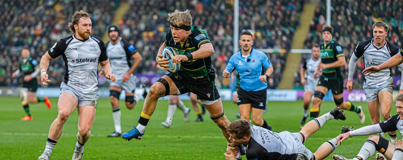 Henry Pollock of Northampton Saints.