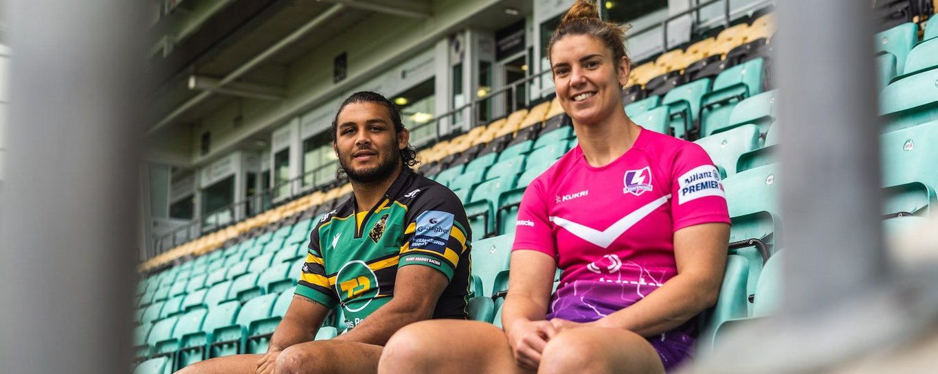 Saints and Loughborough Lightning will play a Double Header at Franklin's Gardens