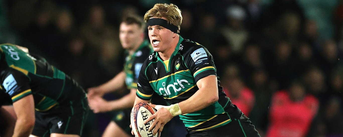 Henry Pollock of Northampton Saints