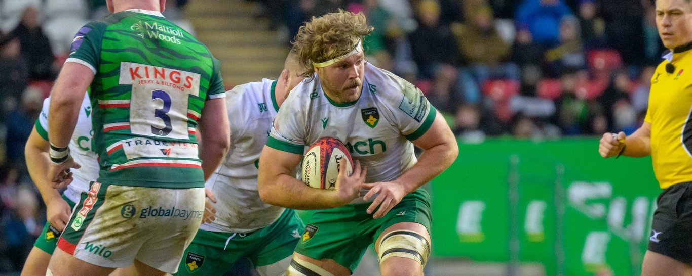 Angus Scott-Young of Northampton Saints