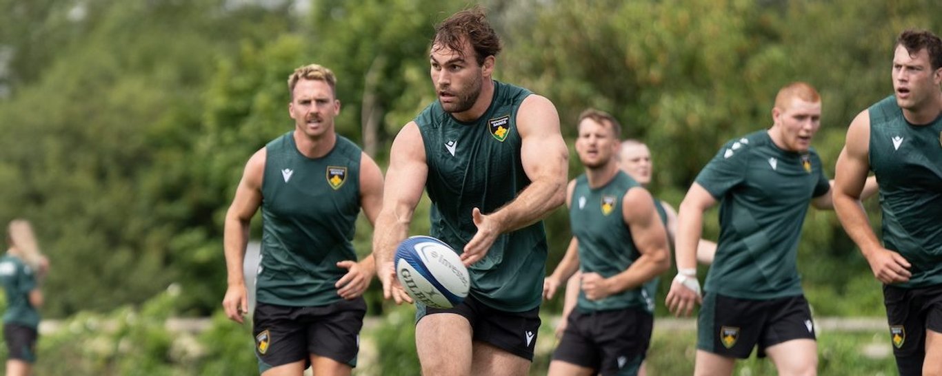 Josh Kemeny of Northampton Saints