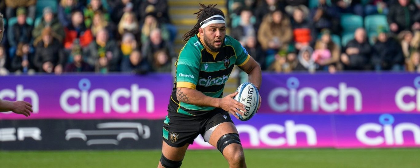 Lewis Ludlam of Northampton Saints