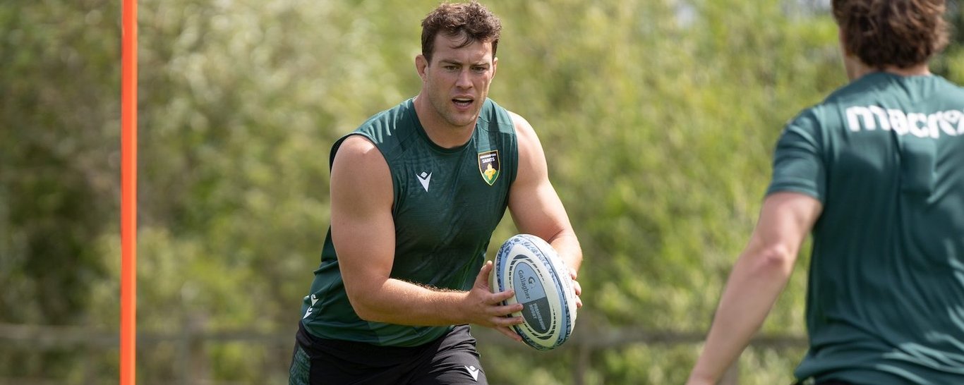 Callum Hunter-Hill of Northampton Saints