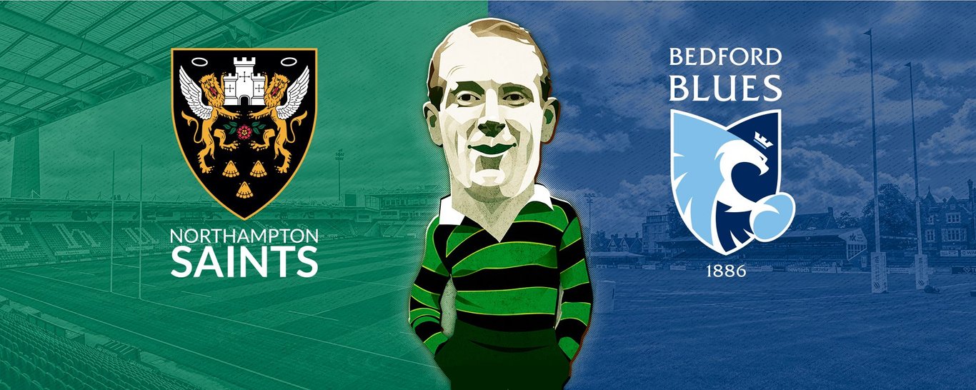 The Mobbs Memorial Match is played between Northampton and Bedford.