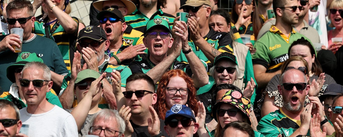 Northampton Saints supporters