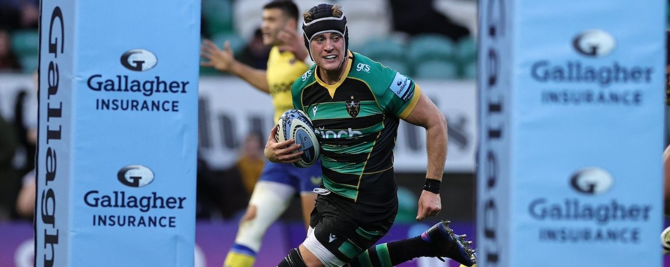 Alex Coles of Northampton Saints