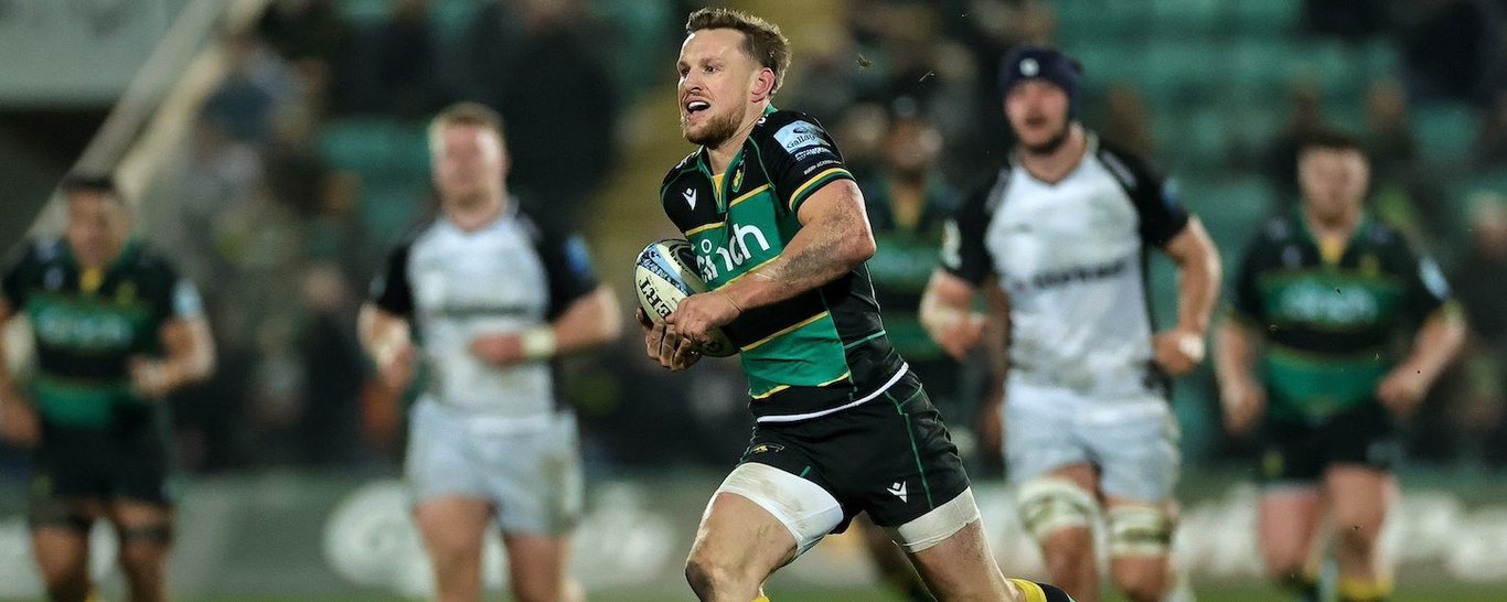 Rory Hutchinson of Northampton Saints