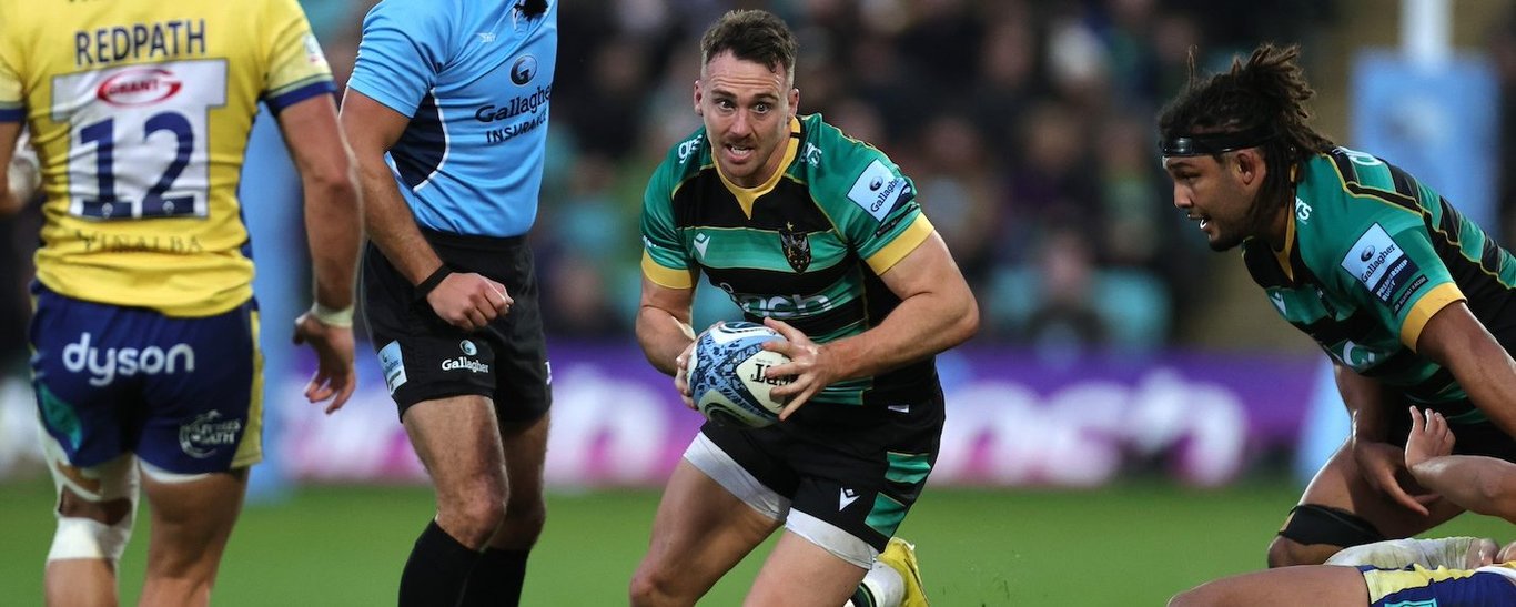 Tom James of Northampton Saints