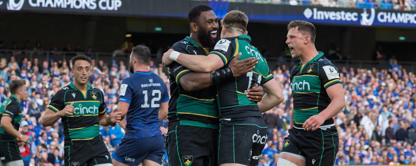 Temo Mayanavanua of Northampton Saints