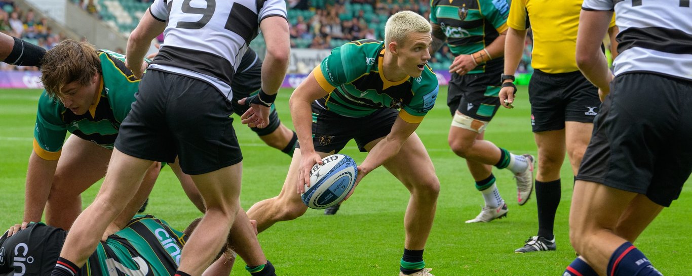 Archie McParland of Northampton Saints