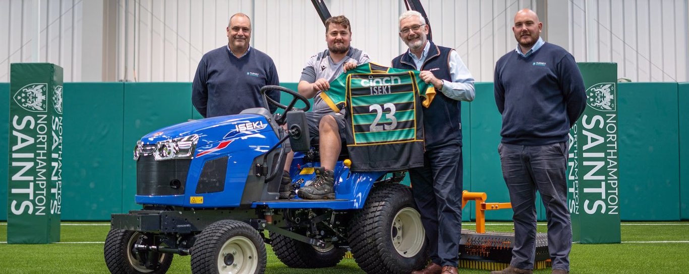 ISEKI have become the Club’s Official Agricultural and Turf Care Machinery Supplier