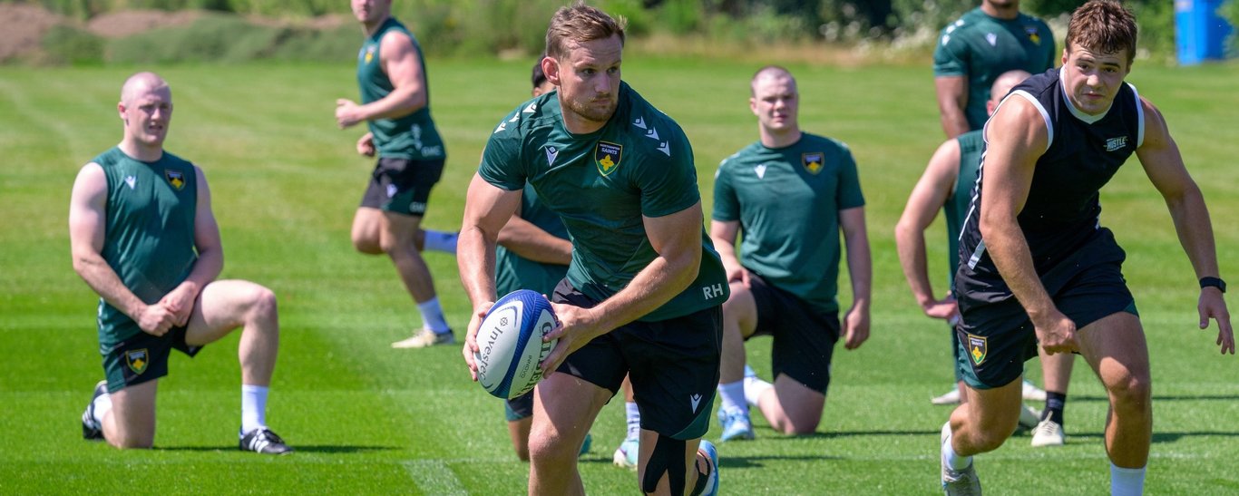 Northampton Saints’ Rory Hutchinson during the 2024/25 season.