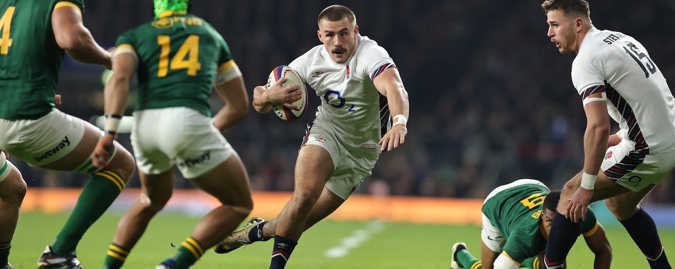 Ollie Sleightholme of Northampton Saints