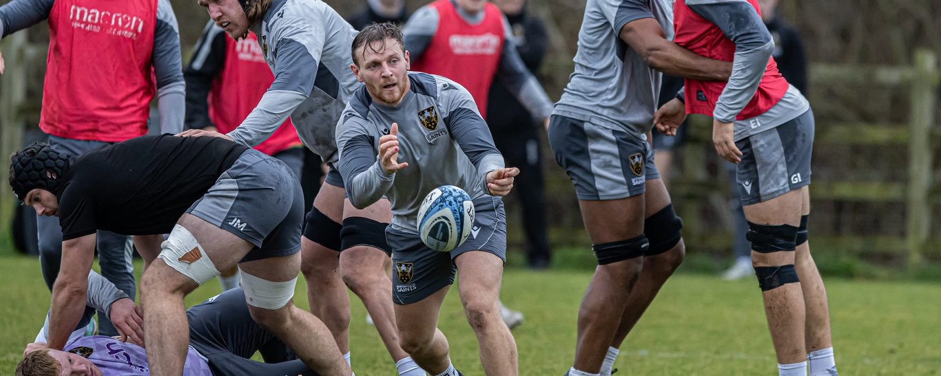 Callum Braley of Northampton Saints