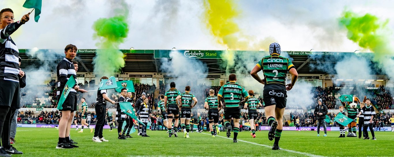 cinch Stadium at Franklin’s Gardens, home of Northampton Saints