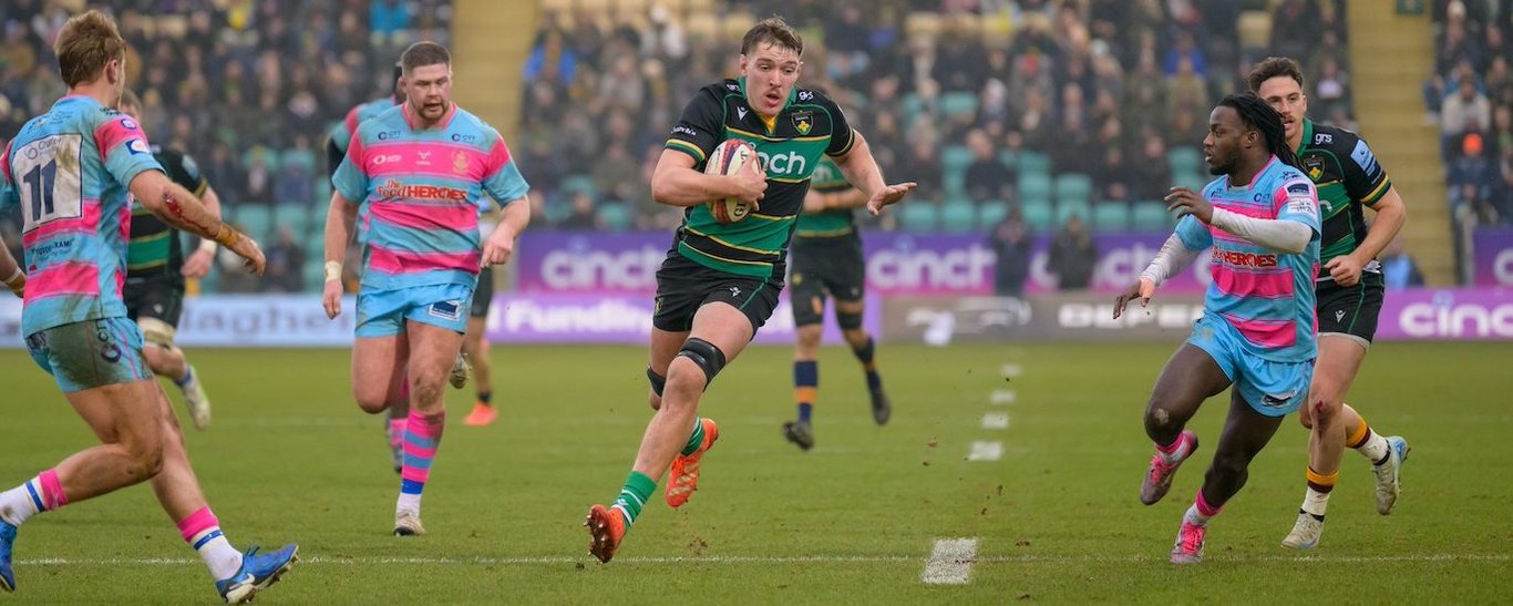 Tom Lockett of Northampton Saints