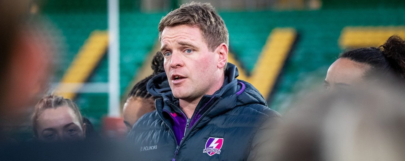 Loughborough Lightning head coach Nathan Smith