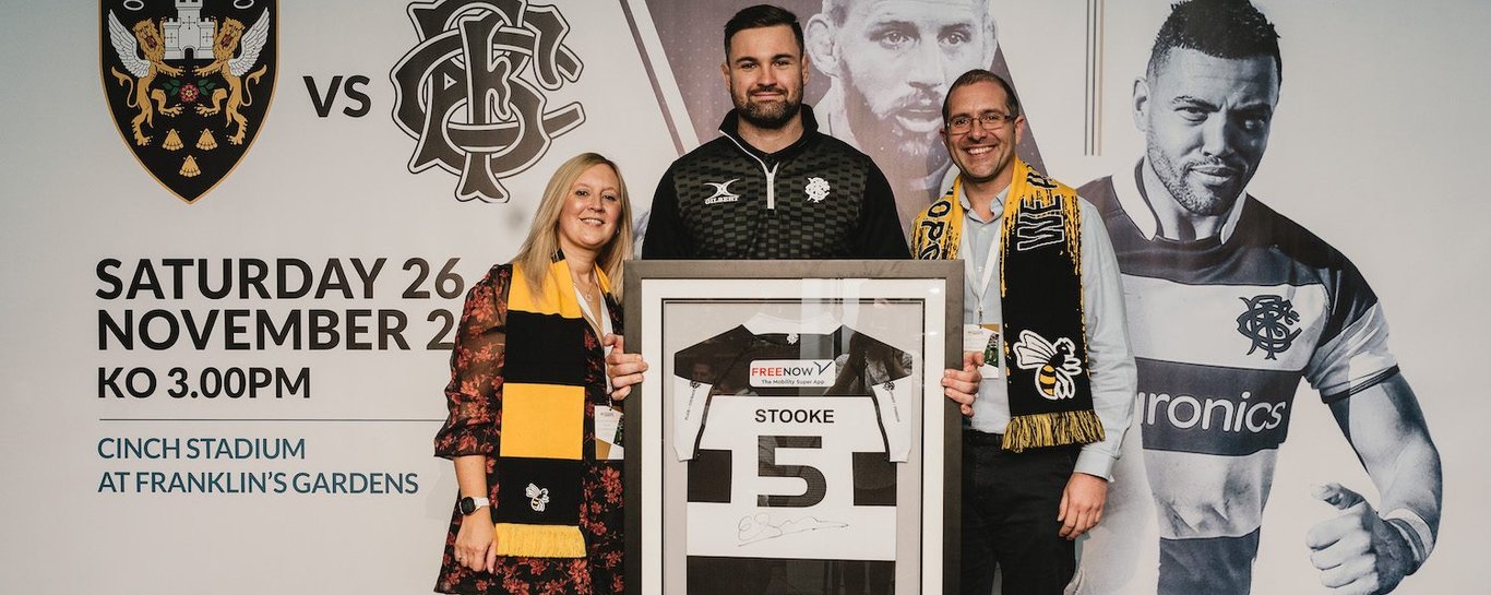 The Barbarians luncheon at Franklin’s Gardens