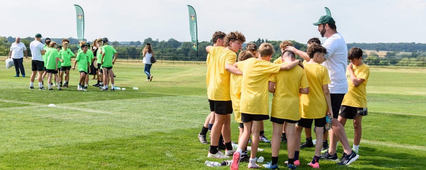 Northampton Saints Community residential camps at Stowe School.