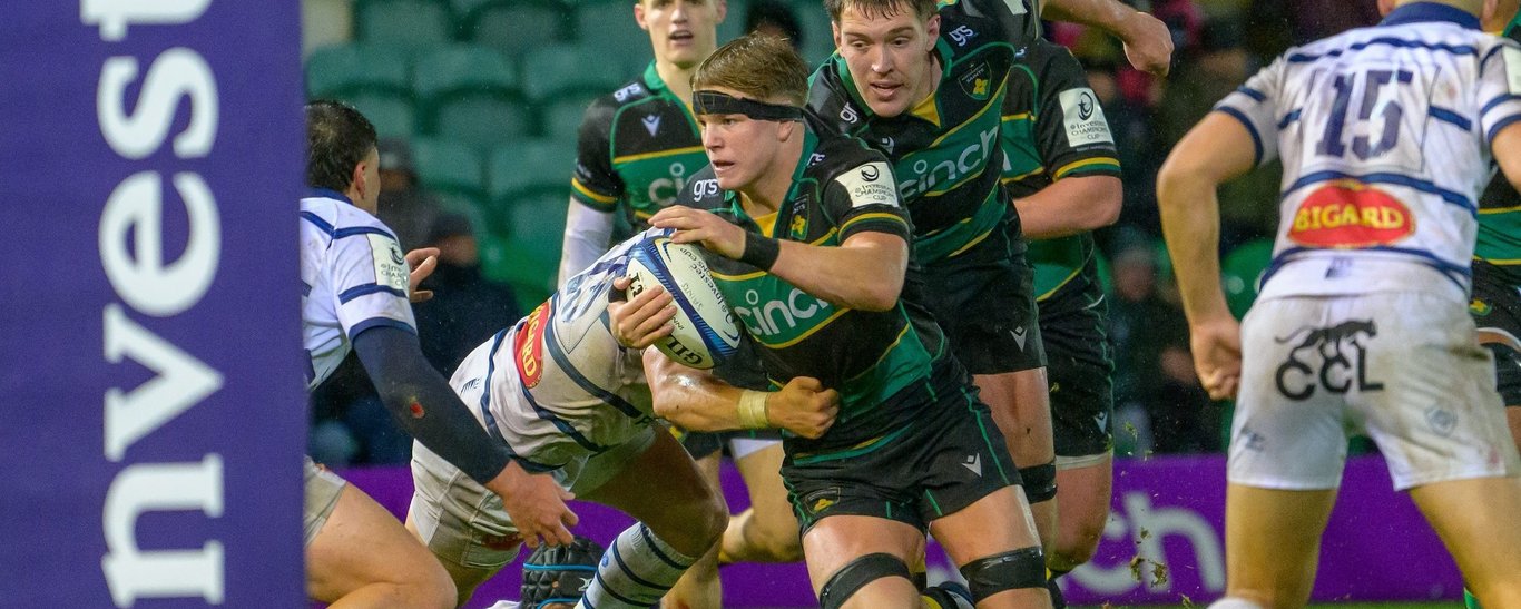 Henry Pollock of Northampton Saints