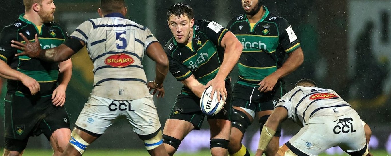 Tom Lockett of Northampton Saints.