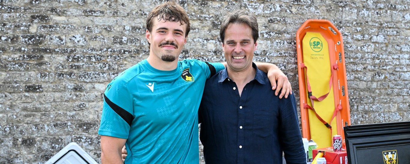 Toby Thame of Northampton Saints