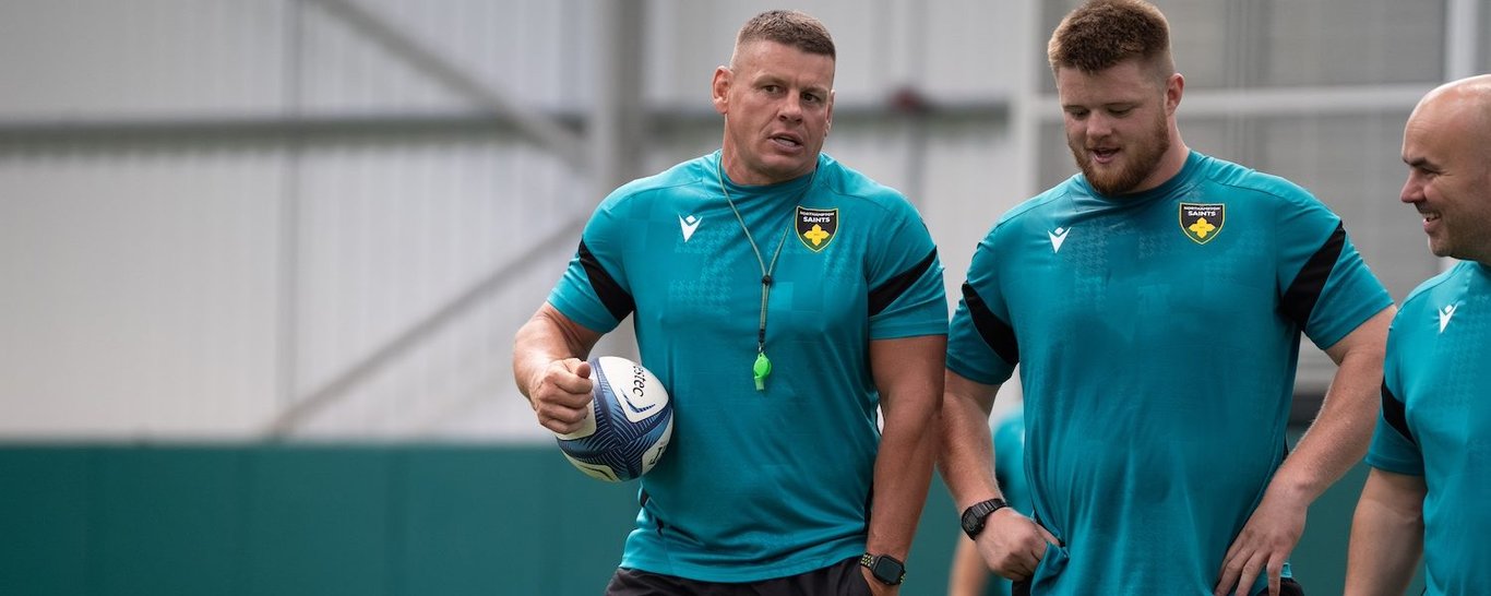 Lee Radford of Northampton Saints
