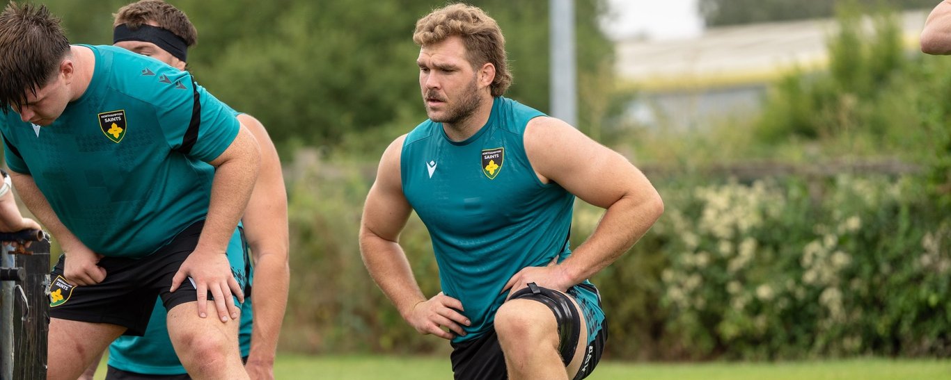 Angus Scott-Young of Northampton Saints