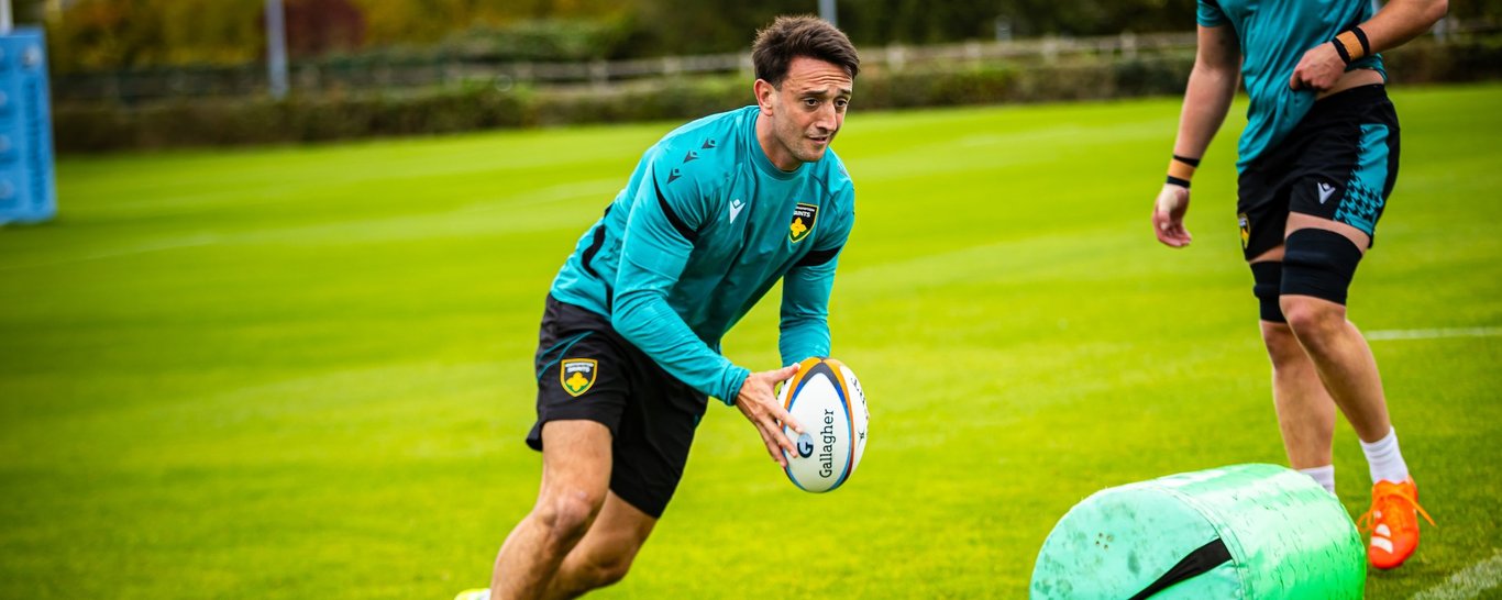 Alex Mitchell of Northampton Saints