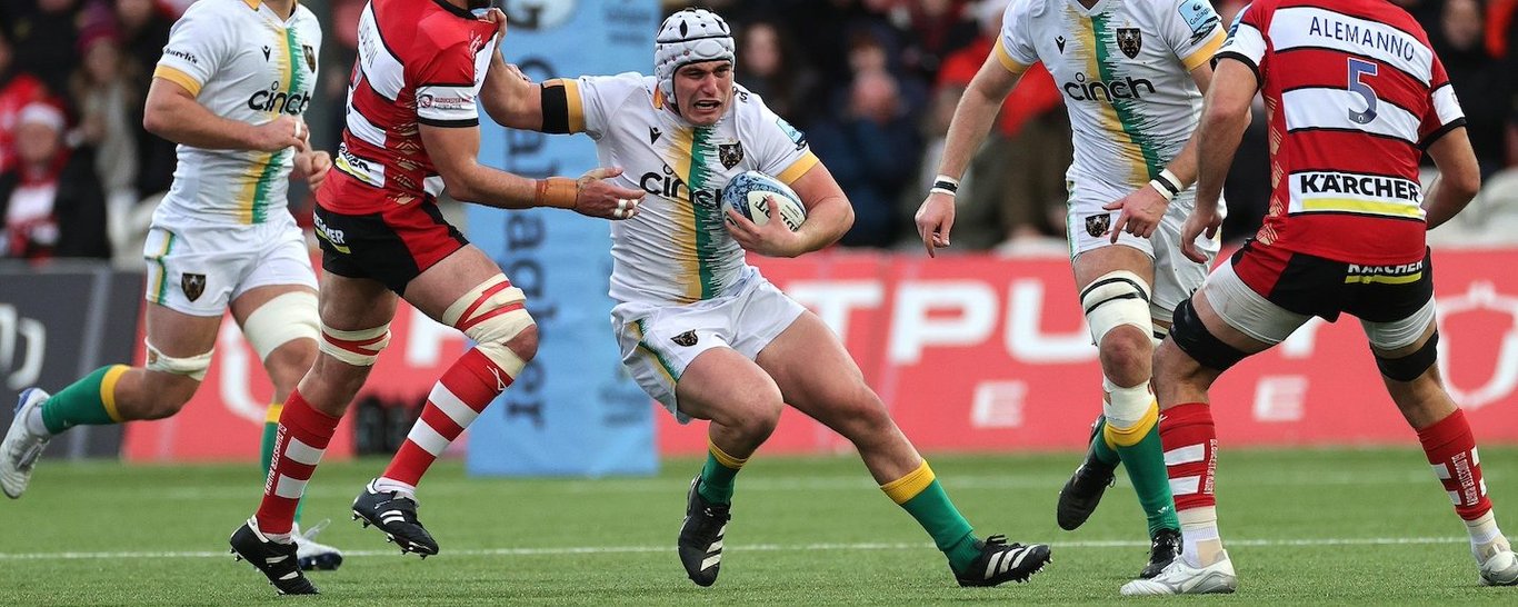 Curtis Langdon of Northampton Saints