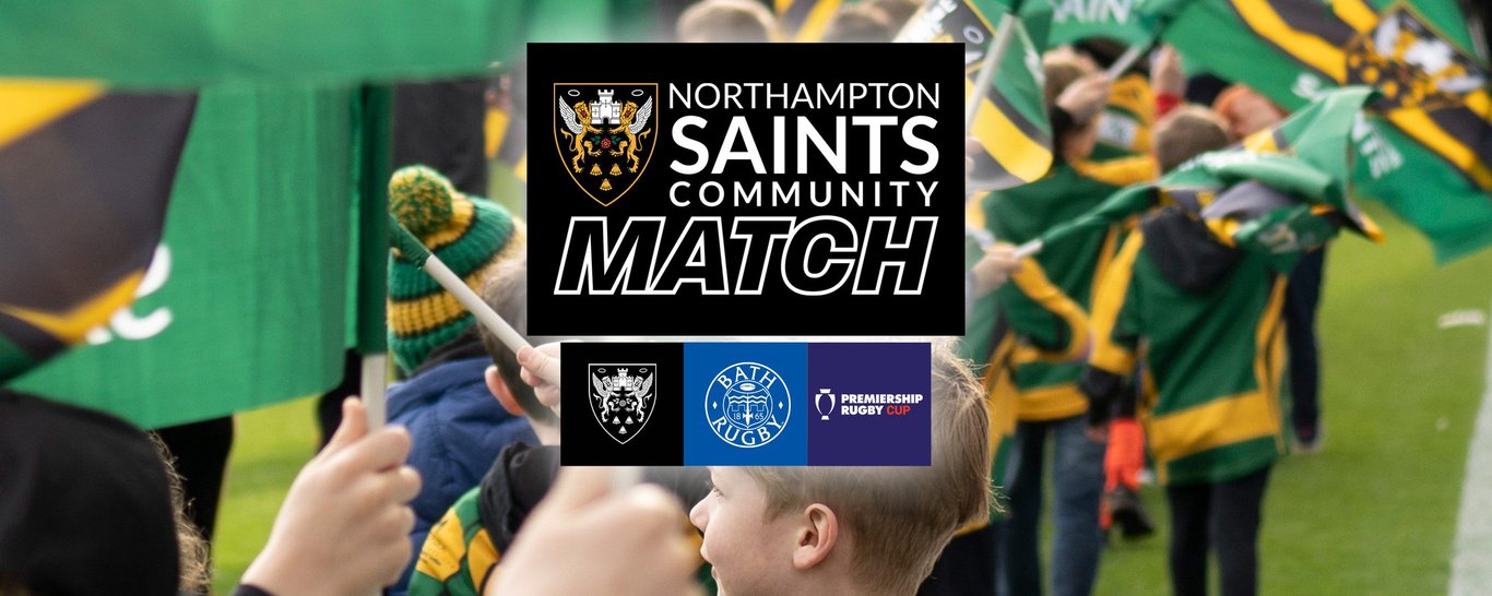 Northampton Saints’ Community Match returns for the 2023/24 season
