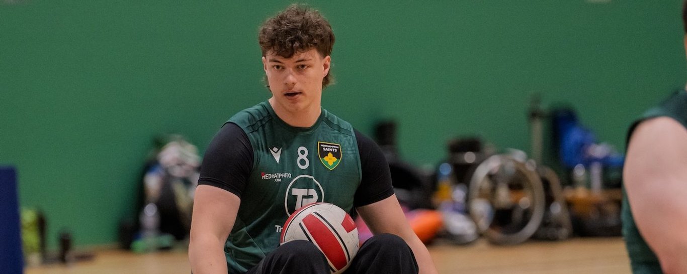 Saints Wheelchair Rugby in action at Aylesbury