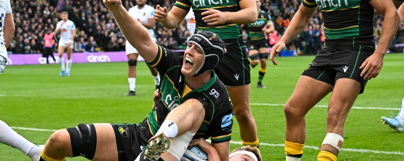 Alex Coles of Northampton Saints