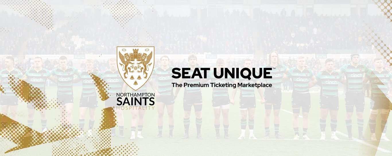 Seat Unique are the Official Hospitality Platform of Northampton Saints