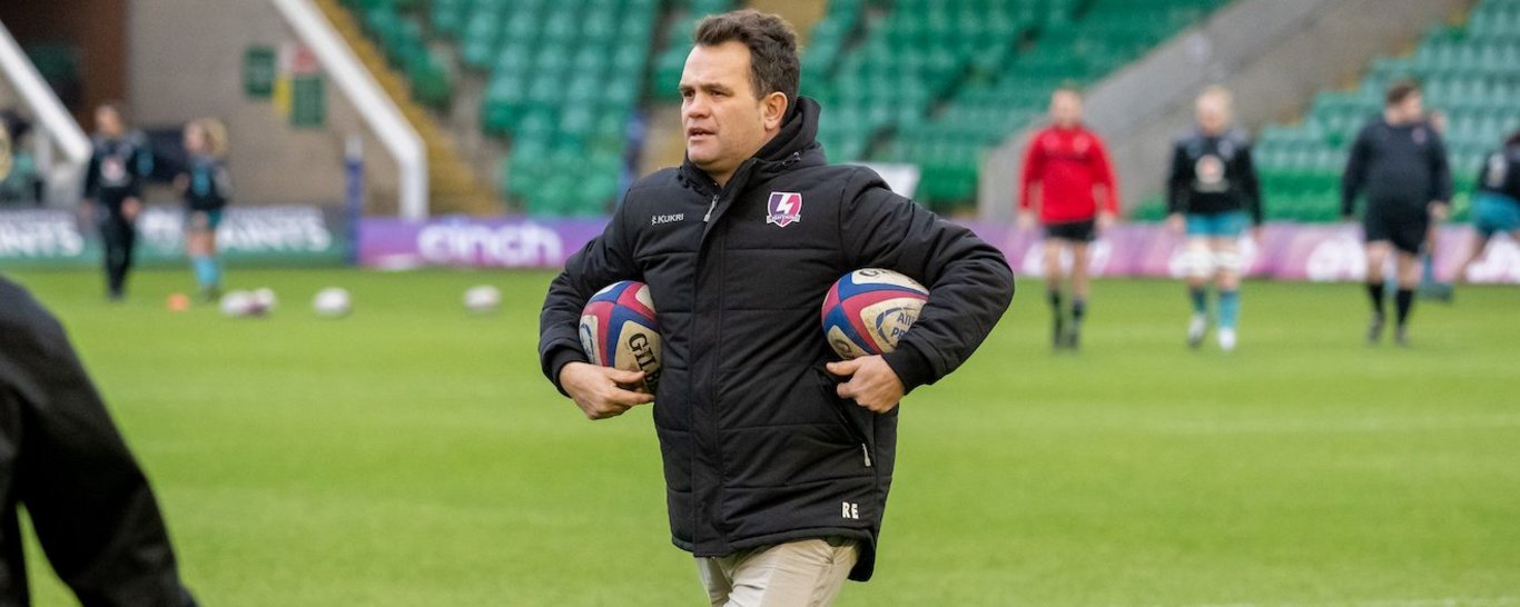 Rhys Edwards is Loughborough Lightning’s Director of Rugby