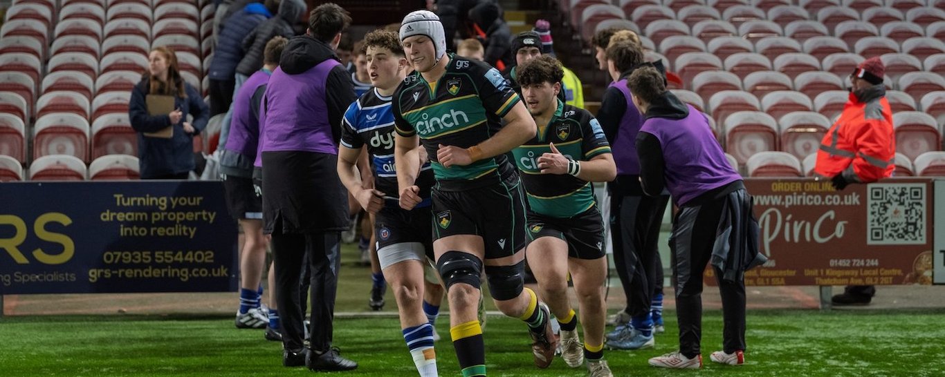 Jack Lawrence of Northampton Saints Under-18s.