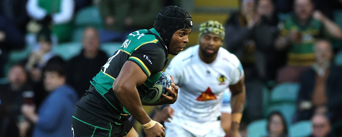 China Munga of Northampton Saints