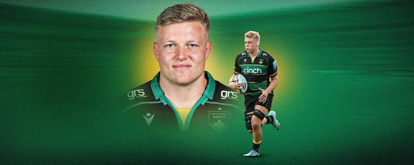 Tom Pearson has penned a new contract with Northampton Saints