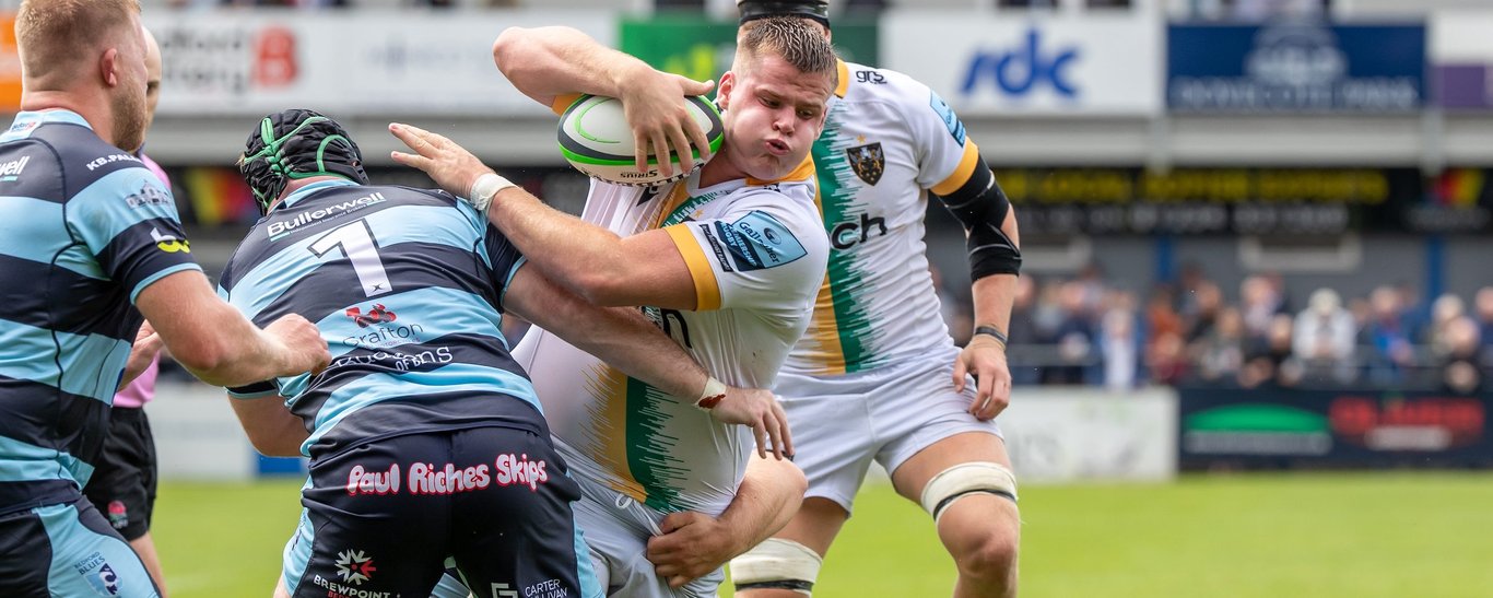 Reuben Logan of Northampton Saints