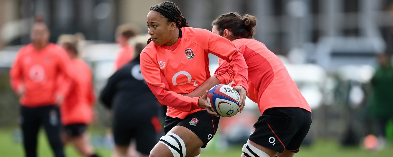 Loughborough Lightning's Sadia Kabeya has been named in the Red Roses squad for the TikTok Women’s Six Nations.