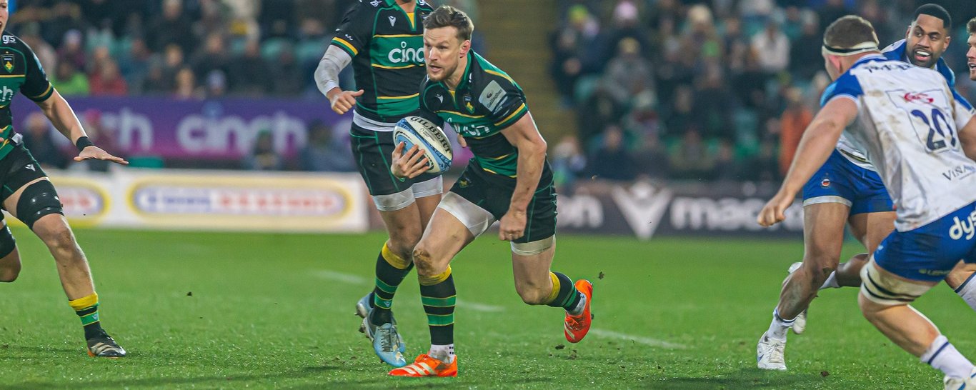 Rory Hutchinson of Northampton Saints