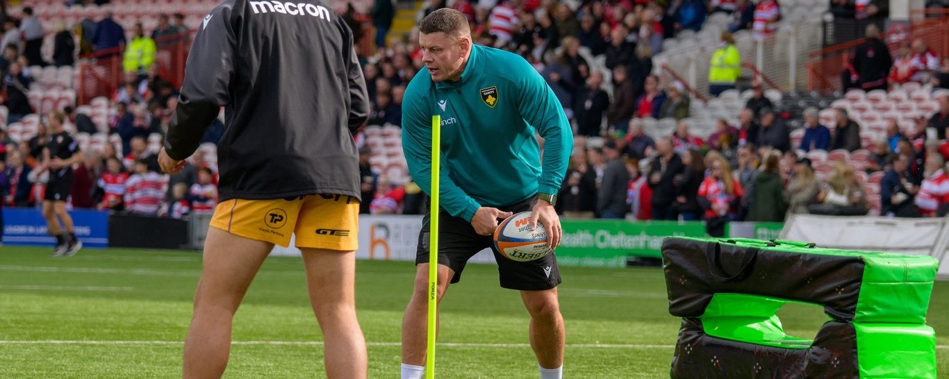 Lee Radford of Northampton Saints