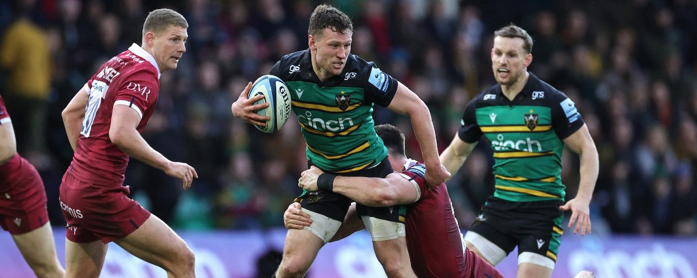 Fraser Dingwall of Northampton Saints