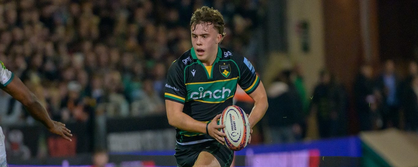 Ewan Baker of Northampton Saints