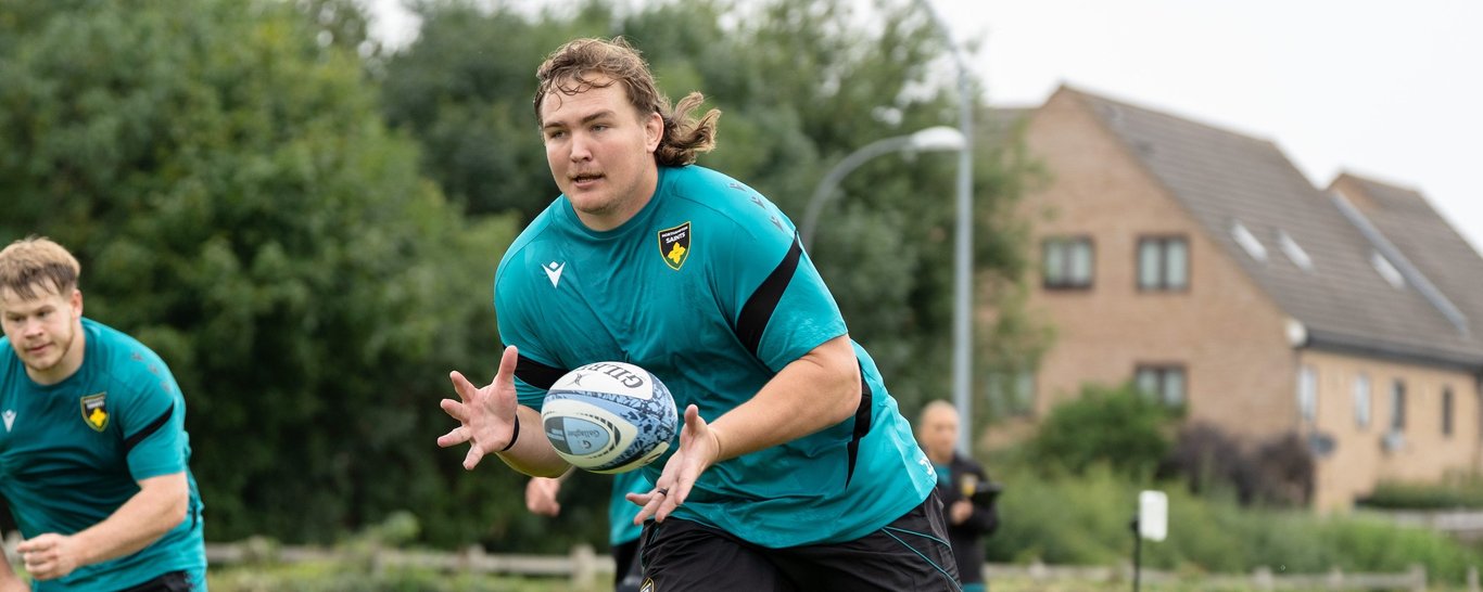JJ van der Mescht of Northampton Saints